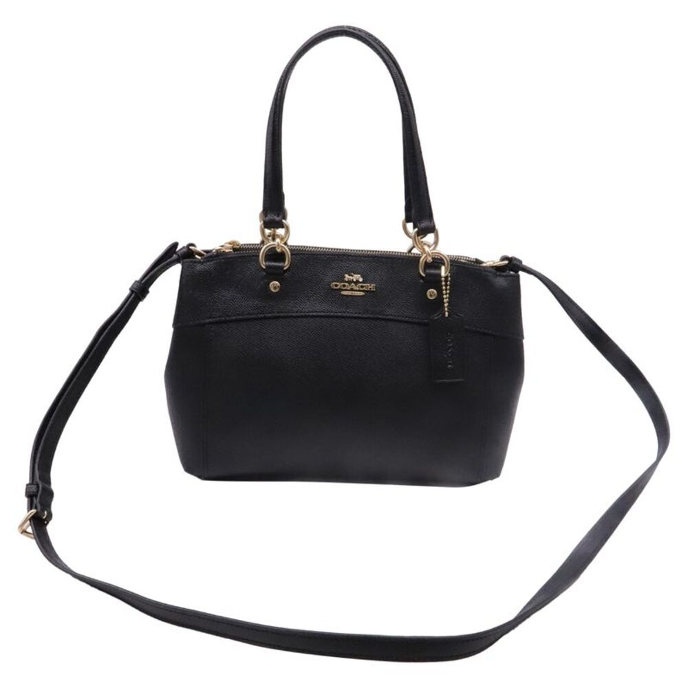 Coach Mini Brooke Carryall in Black Leather